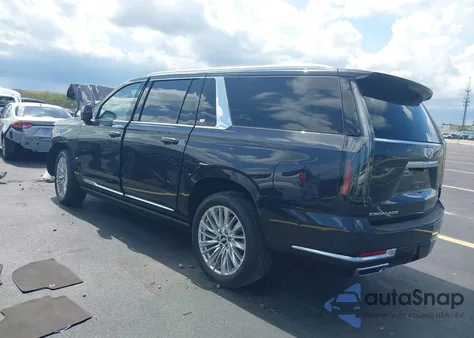 2025 Cadillac Escalade Esv Premium Luxury from USA, damaged, VIN 1GYS8LRL6SR192601